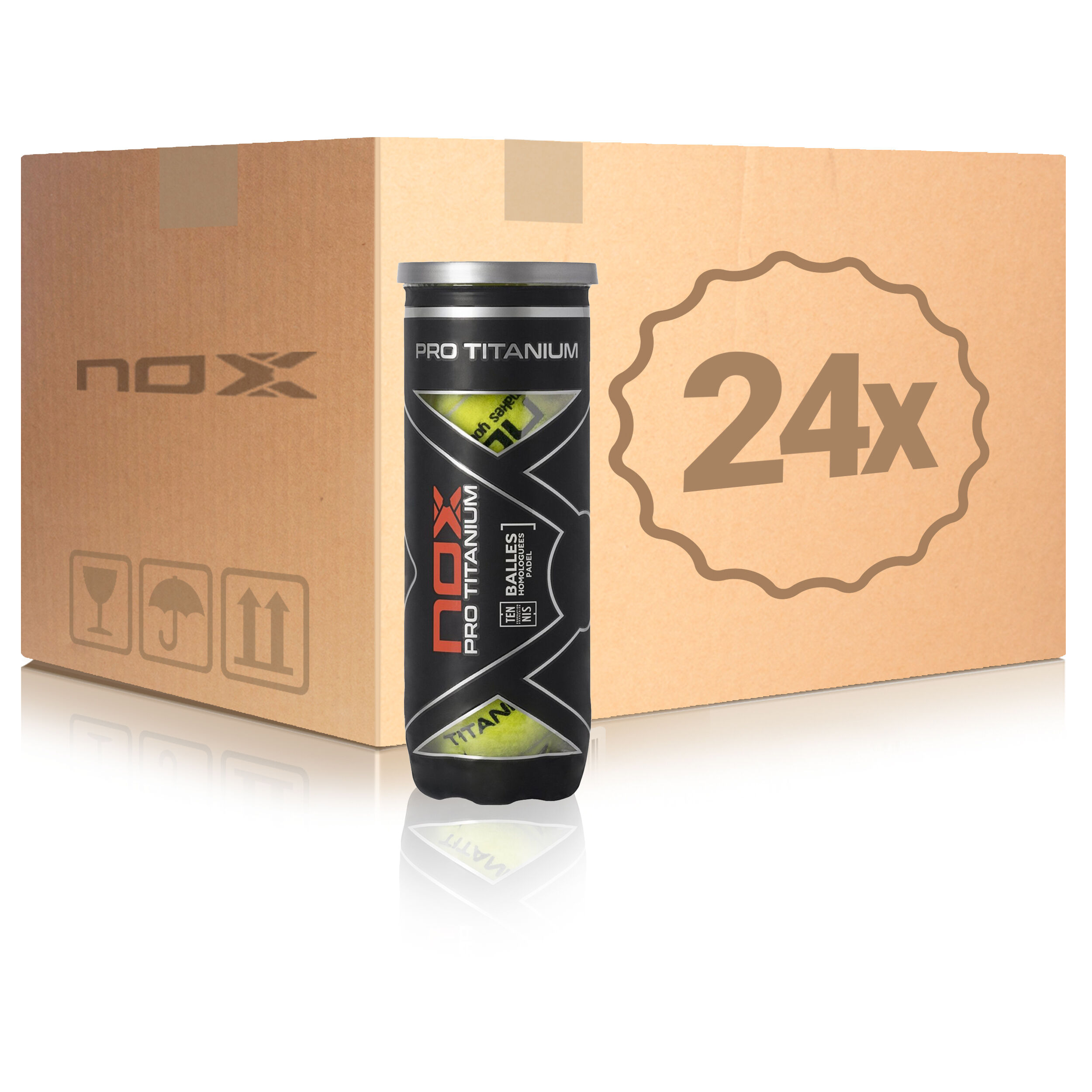 NOX Pro Titanium 24 Tubes De 3 En Carton