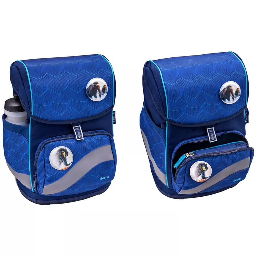 Belmil Schulranzen Premium Smarty Plus Set 5-teilig Estate Blue
