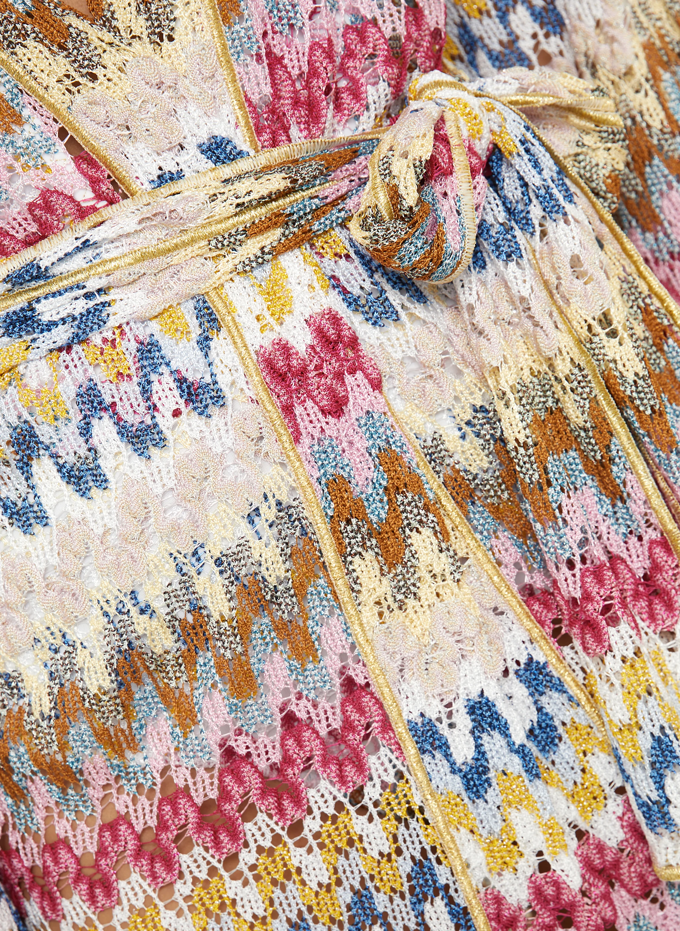 MISSONI Kimono mit Glitzergarn