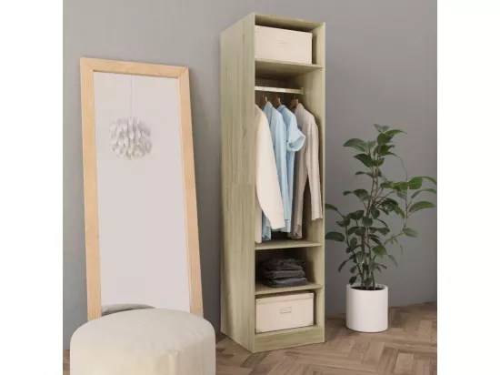 Garde-robe Chêne sonoma 50x50x200 cm Bois d'ingénierie