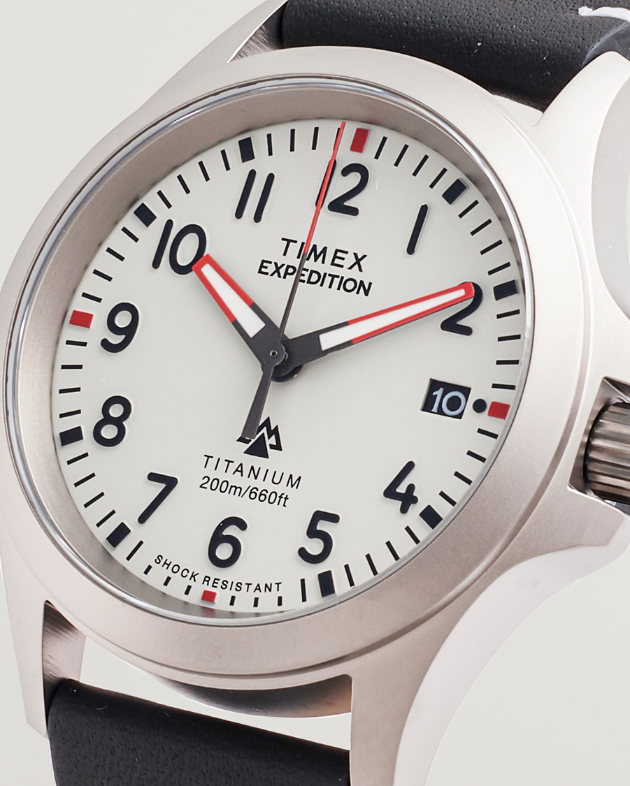 Timex Expedition Titanium 38mm Light Gray Dial
