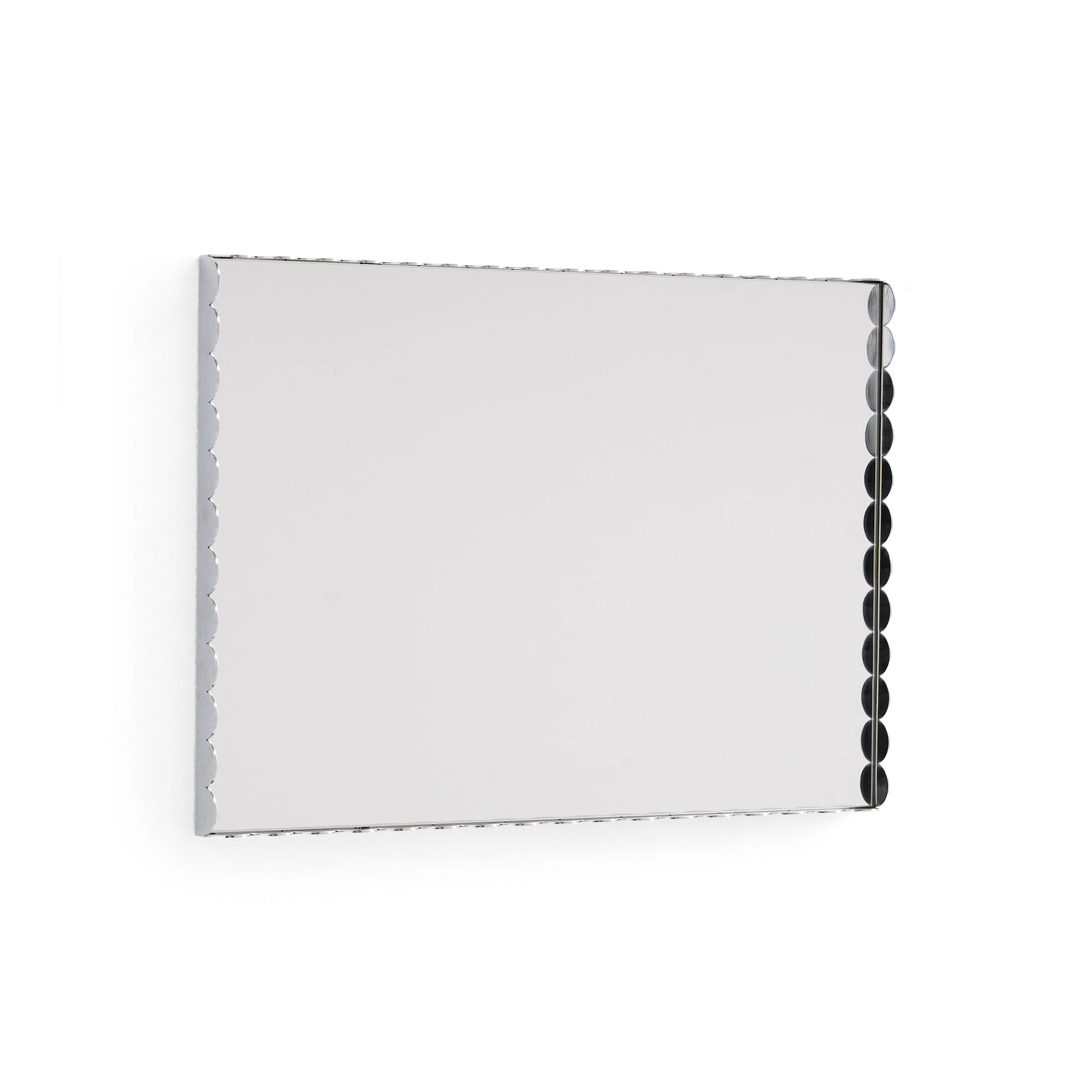 ARCS - Miroir mural métal | Gris