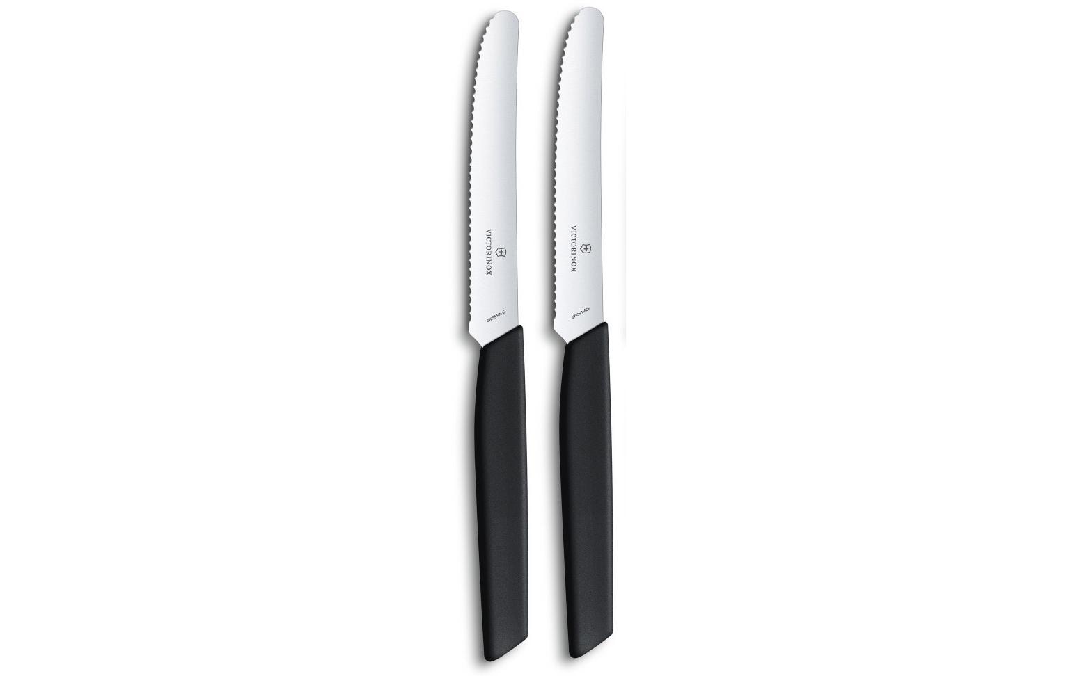 Tafelmesser Swiss Modern 2 Stück, SchwarzTafelmesser Set