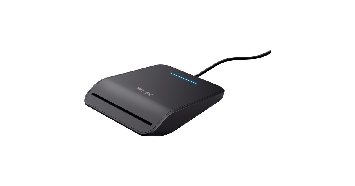 TrustPrimo Smartcardlezer kaartlezer  (Zwart)