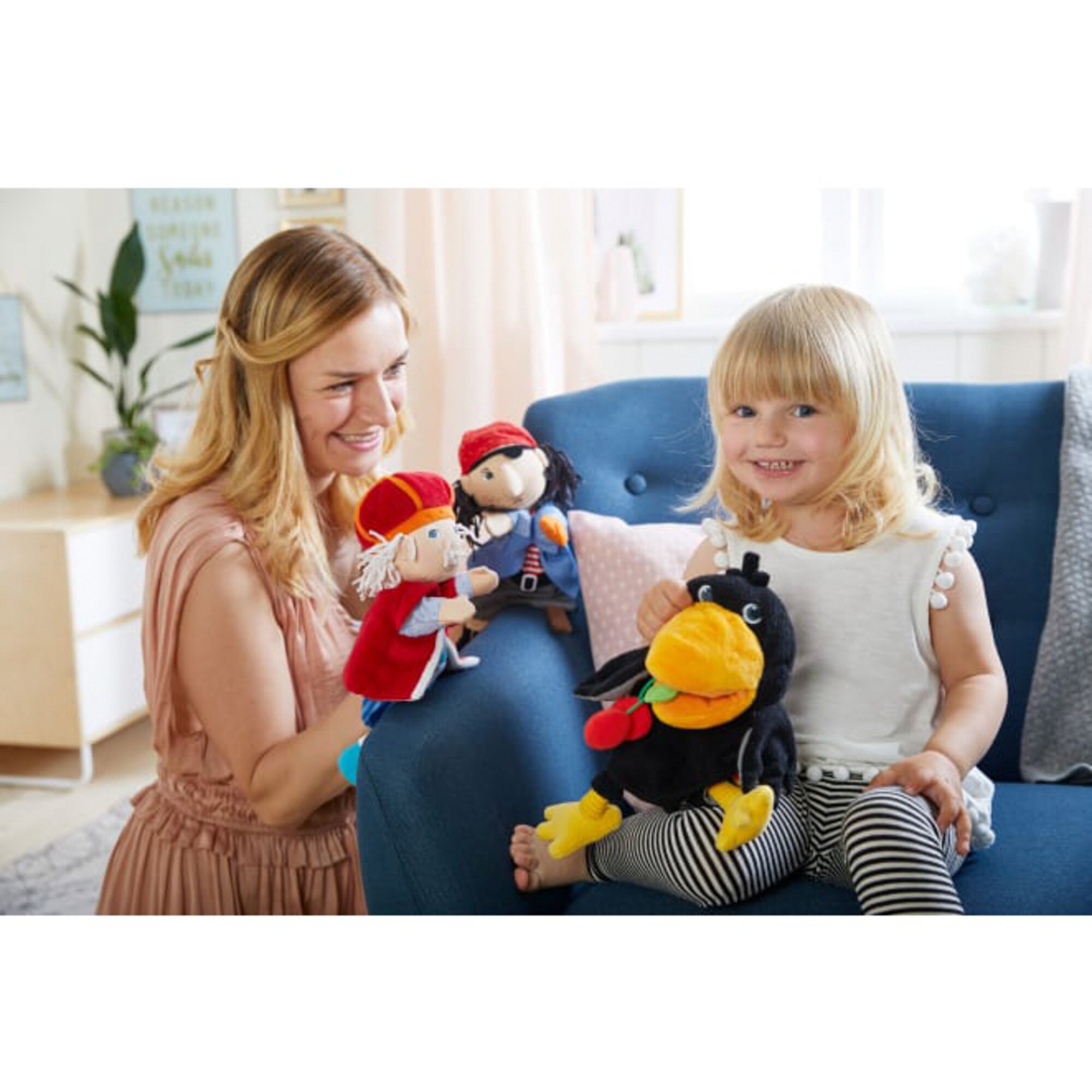 HABA Spielfigur Handpuppe Rabe Theo