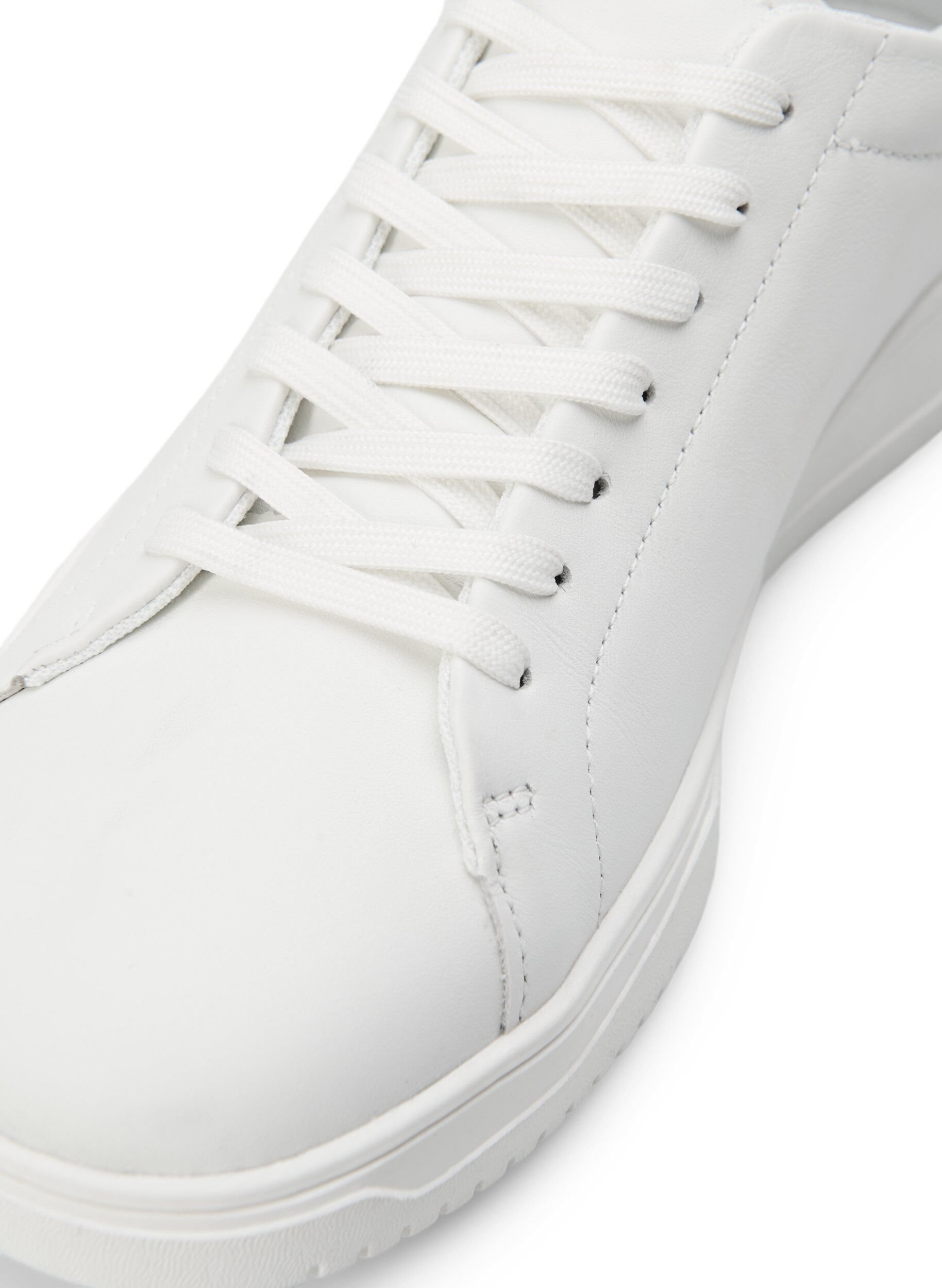 Wide fit - Læder sneakers