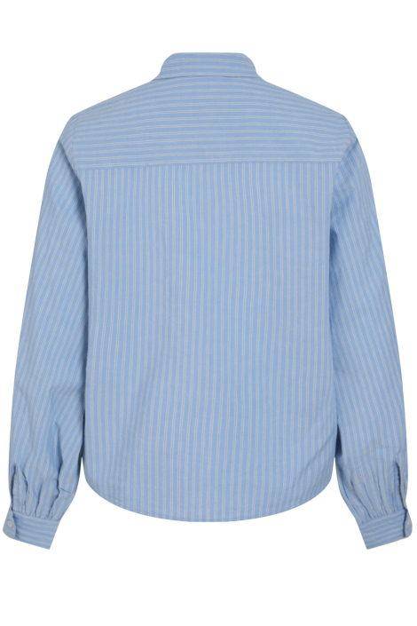 Vila blauwe dames blouse