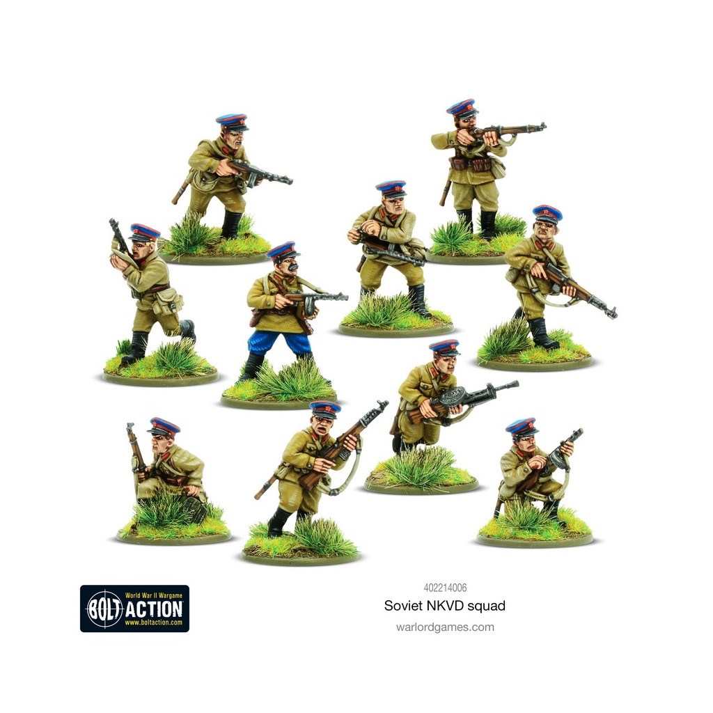 Bolt Action - Soviet NKVD Squad