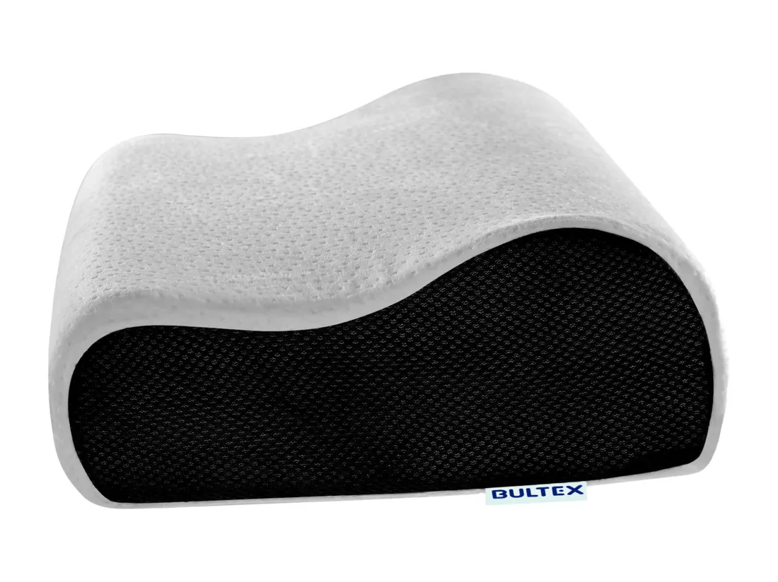 Lot de 2 oreillers ergonomiques Bultex à mémoire de forme 33x52