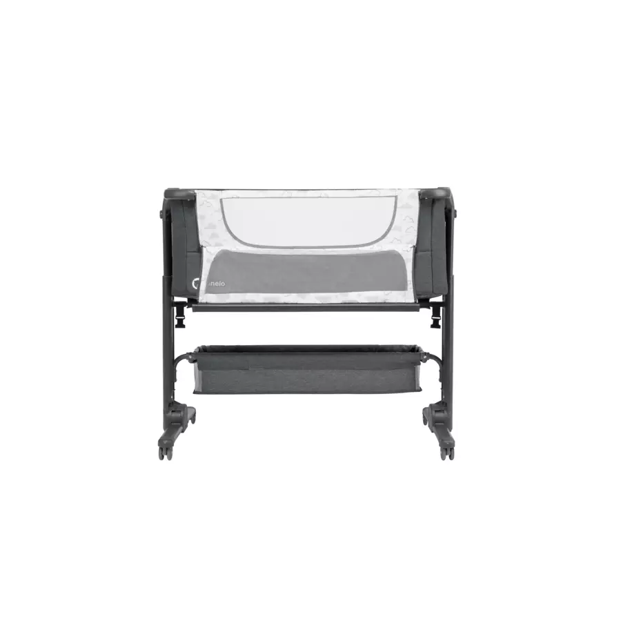 lionelo Beistellbett Timon Grey ohne Matratze