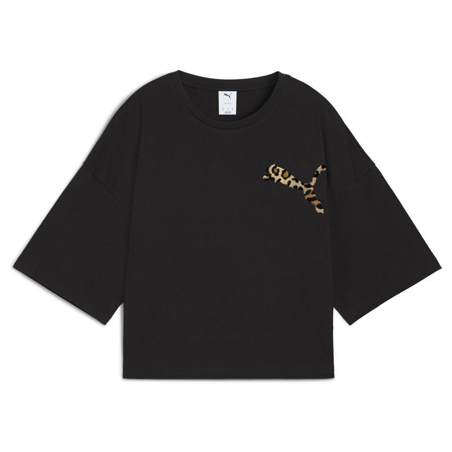 Puma LEO LUXE Oversized Kurzes T-Shirt