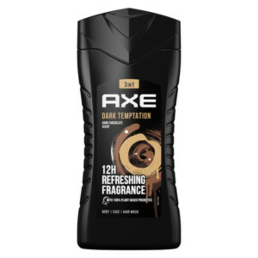 6x Axe 3-in-1 Douchegel Dark Temptation250 ml