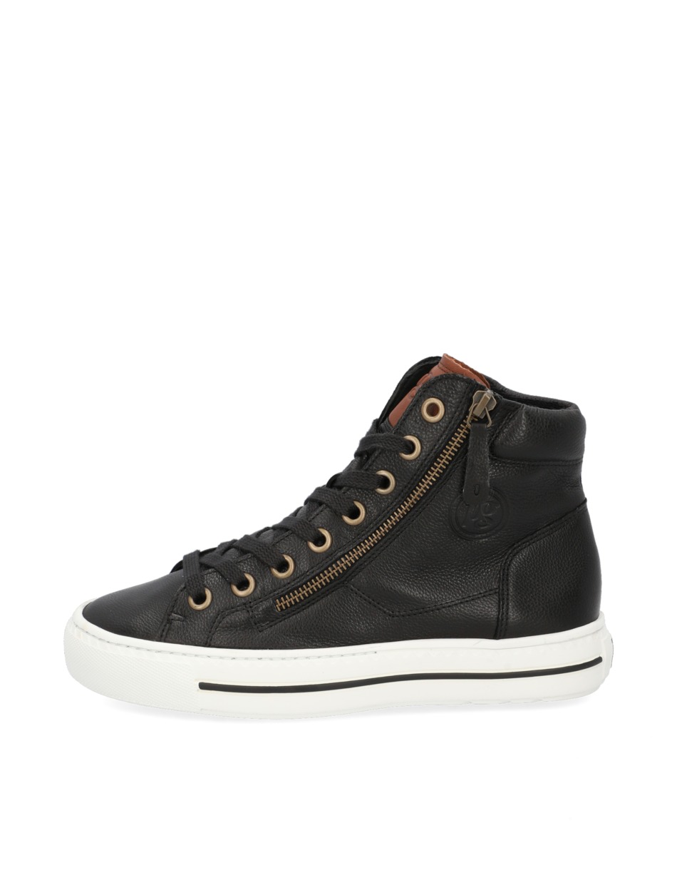 Glattleder Sneaker Mid Cut