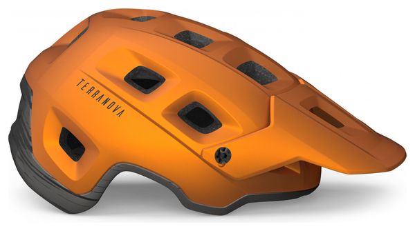 Casque All-Mountain MET Terranova Mips Orange Titanium Mat