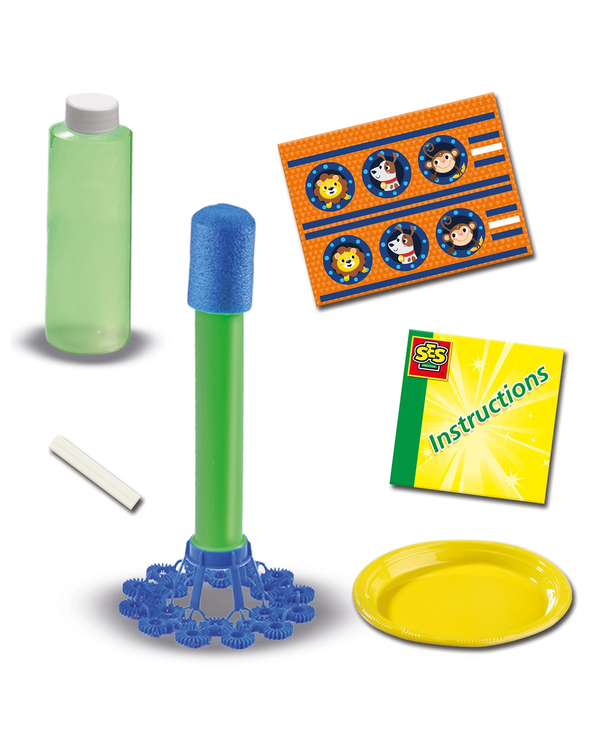 Seifenblasen BUBBLE ROCKET 5-teilig