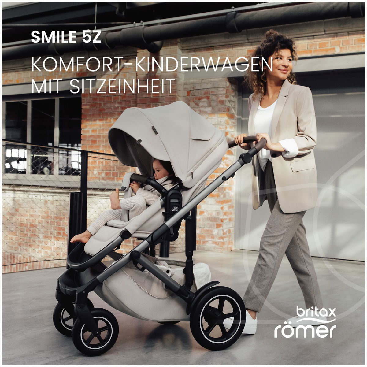 britax römerbritax römer   SMILE 5Z Set soft taupe