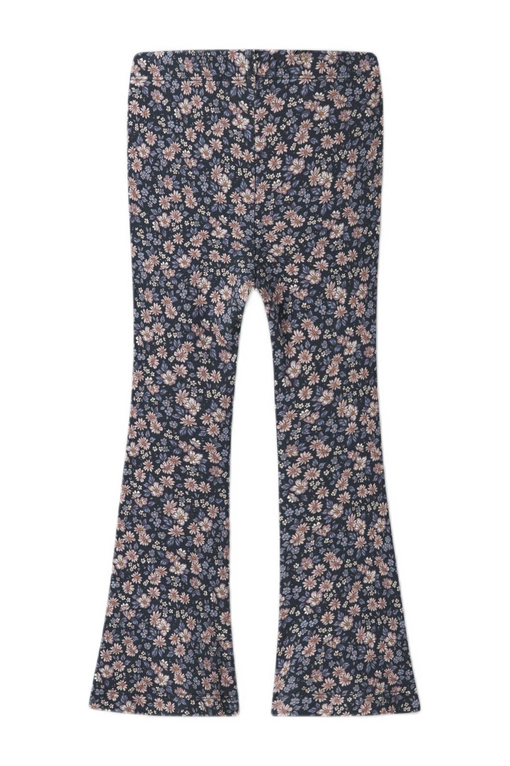 NAME IT MINI flared legging donkerblauw