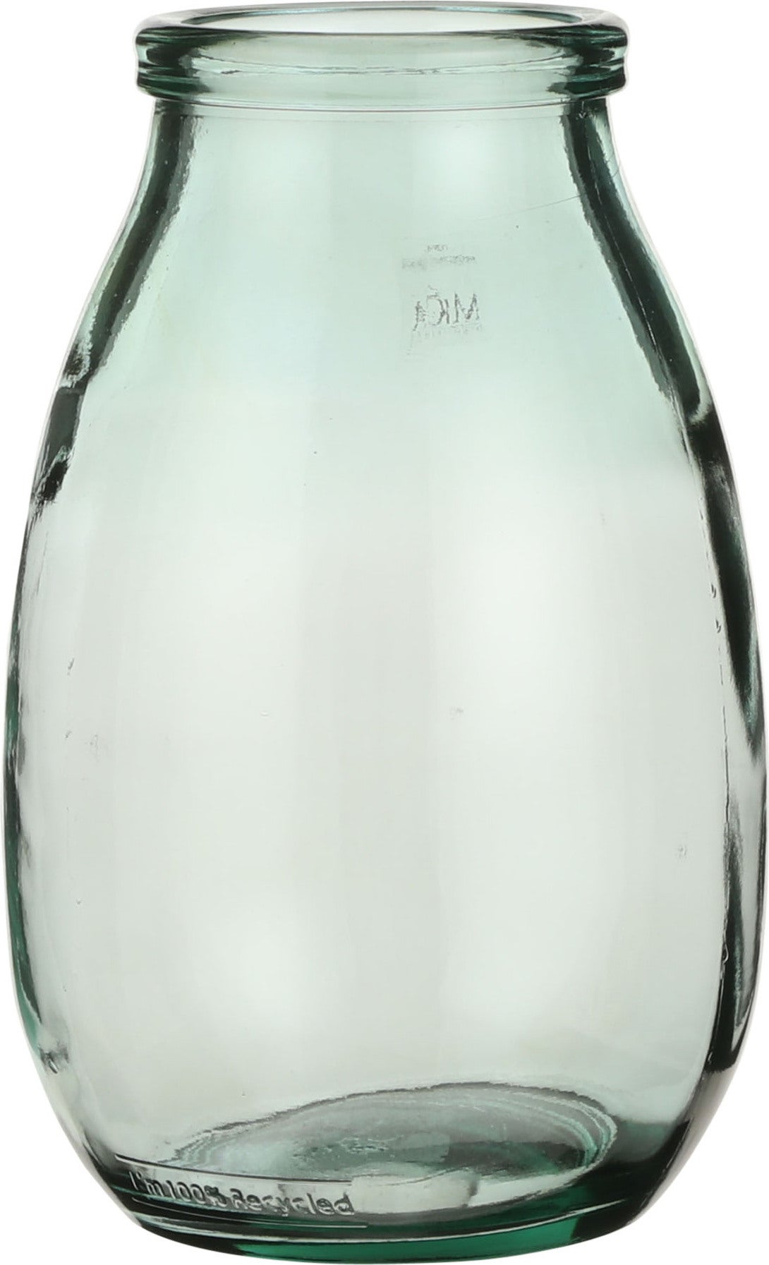 Mica Decorations vaas Pilar transparant D 12 H 28 cm