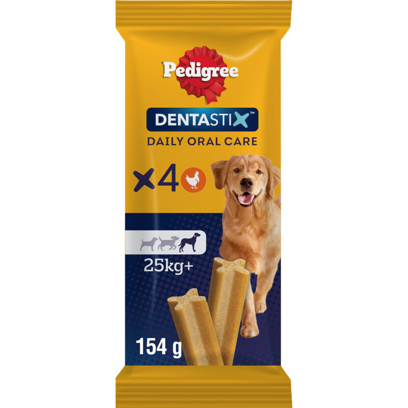 Pedigree Dentastix grote hond 25+ kg 4-pack