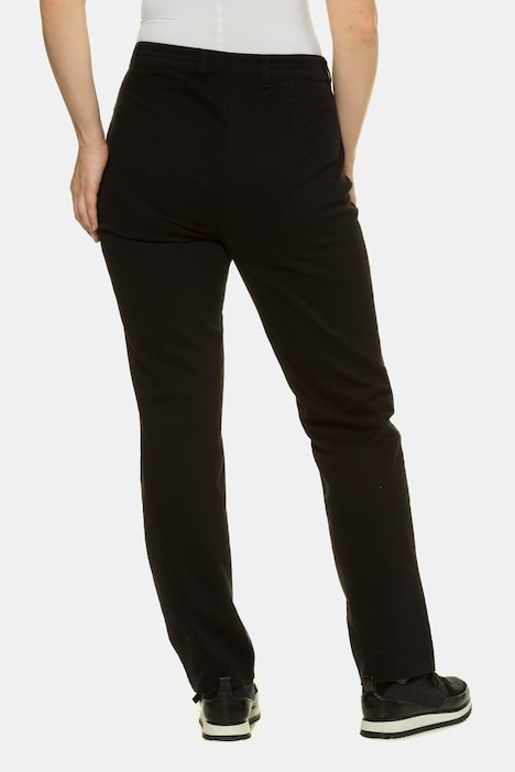 Hose Mony, konisches Bein, Zipptaschen, Stretch
