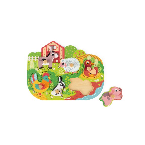 Puzzle Happy Farm 6 Pièces