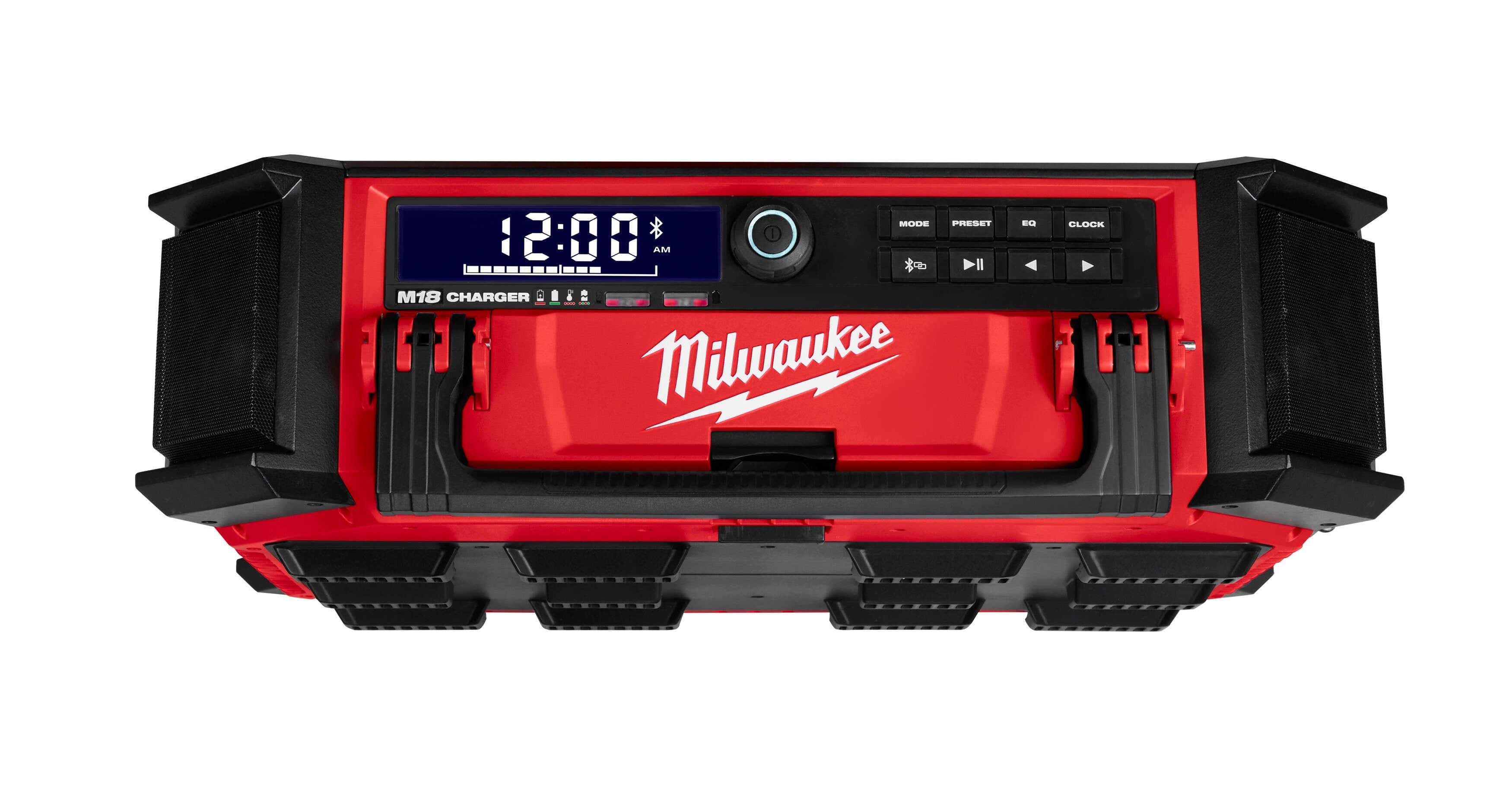 Milwaukee M18 PRCDAB -0 PACKOUT™ Radio/lader 18V Basic Body - 4933472112