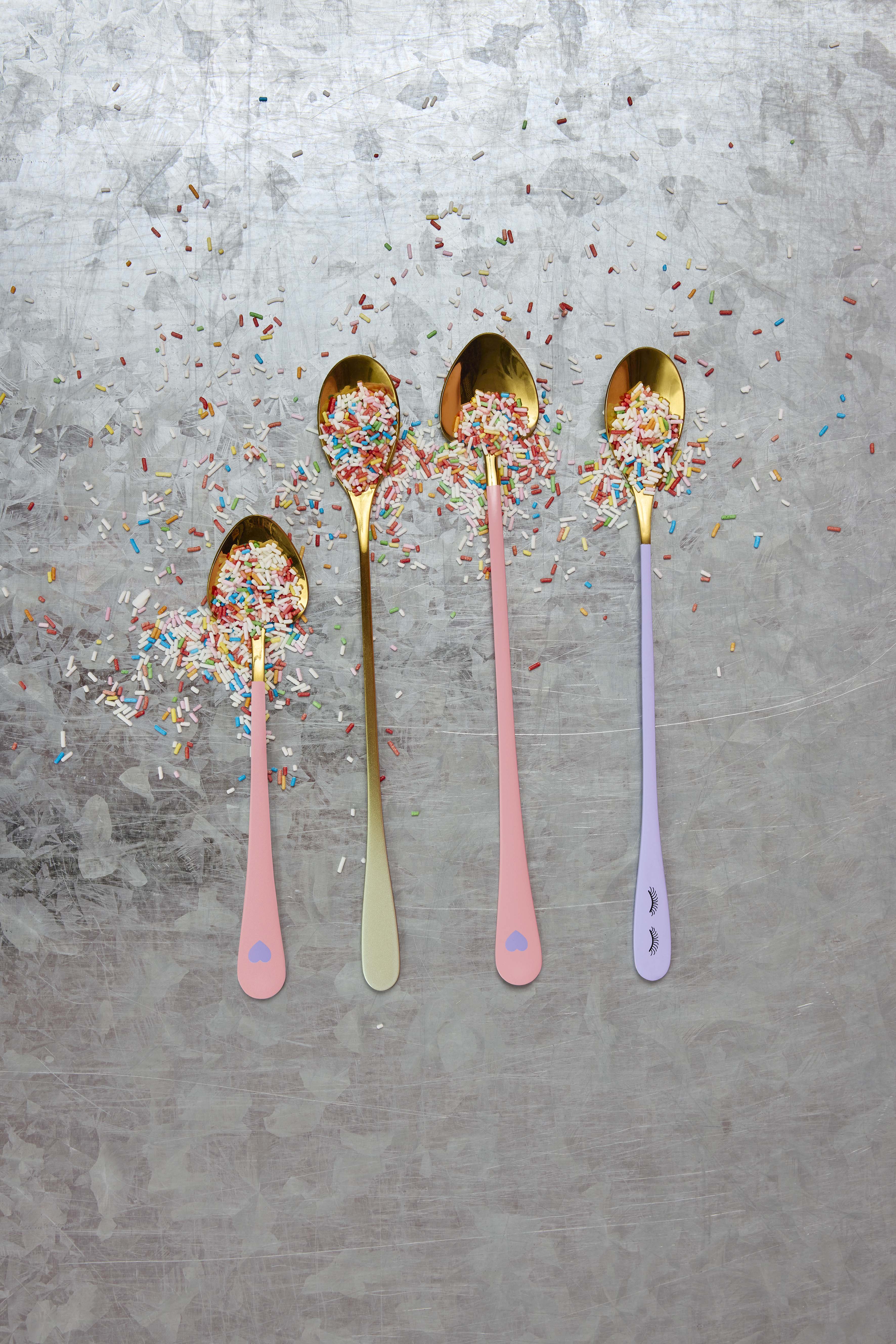 Miss Étoile  Heart teaspoon set - 4 stk.