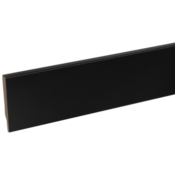 Muurplint blok zwart 1,2 x 7,9