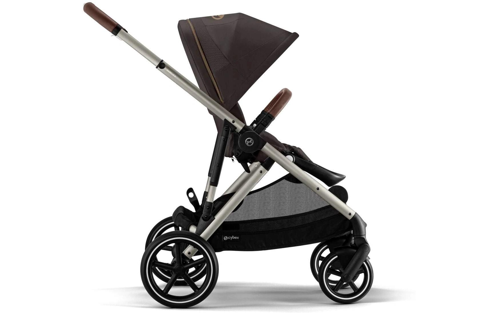 Kinderwagen Gazelle S Dunkelbraun<br>Kinderwagen mit 20 Kombinationen