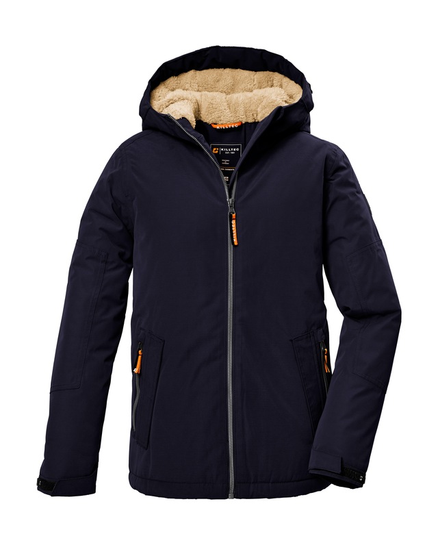 Killtec Funktionsjacke »KOW 377 BYS JCKT« Wasserdichte Funktionsjacke mit Kapuze, warmem Futter und Kinnschutz