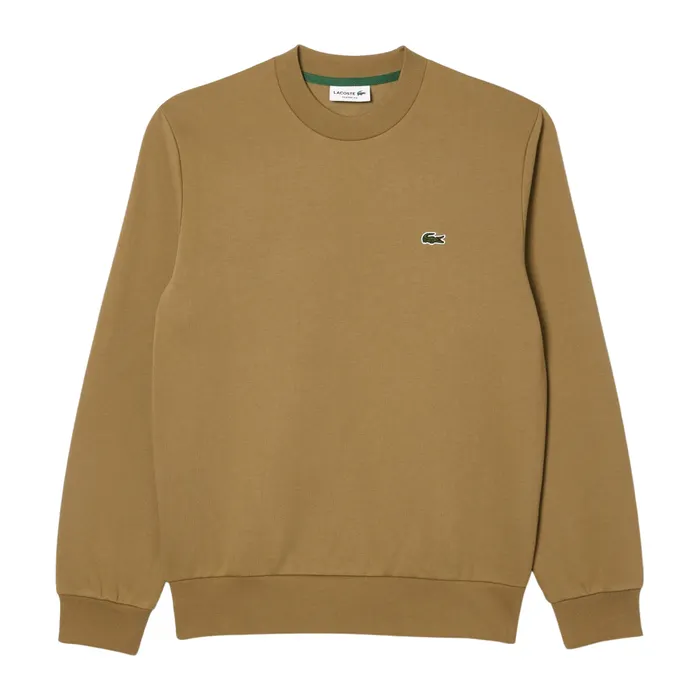 Lacoste Bio Cotton Fleece Crew Sweater Heren