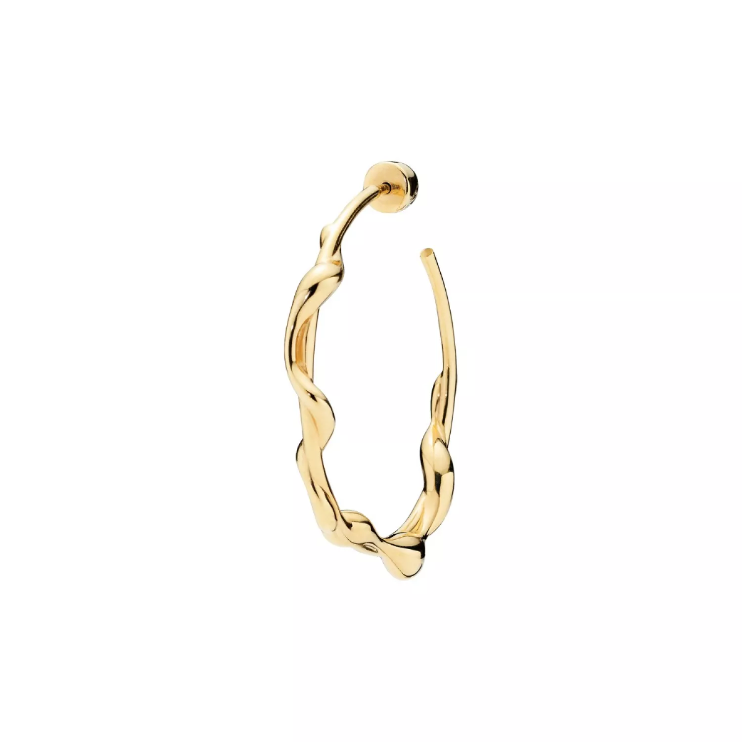 Maria Black Nuri Hoop Ørering Single 22 kt. Forgyldt Sølv 100955YG-25