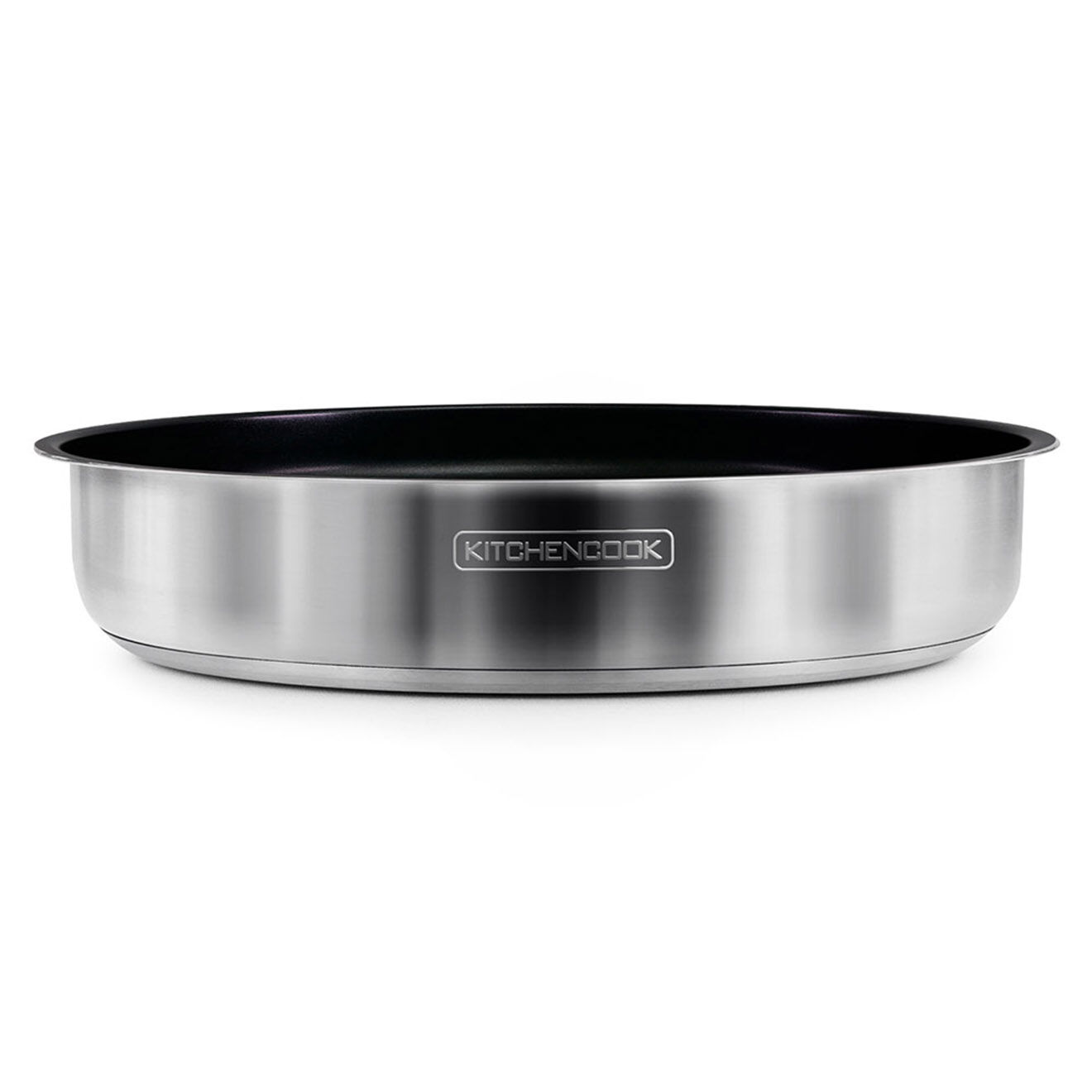 Kitchencook Batterie de cuisine grise - 8 pièces