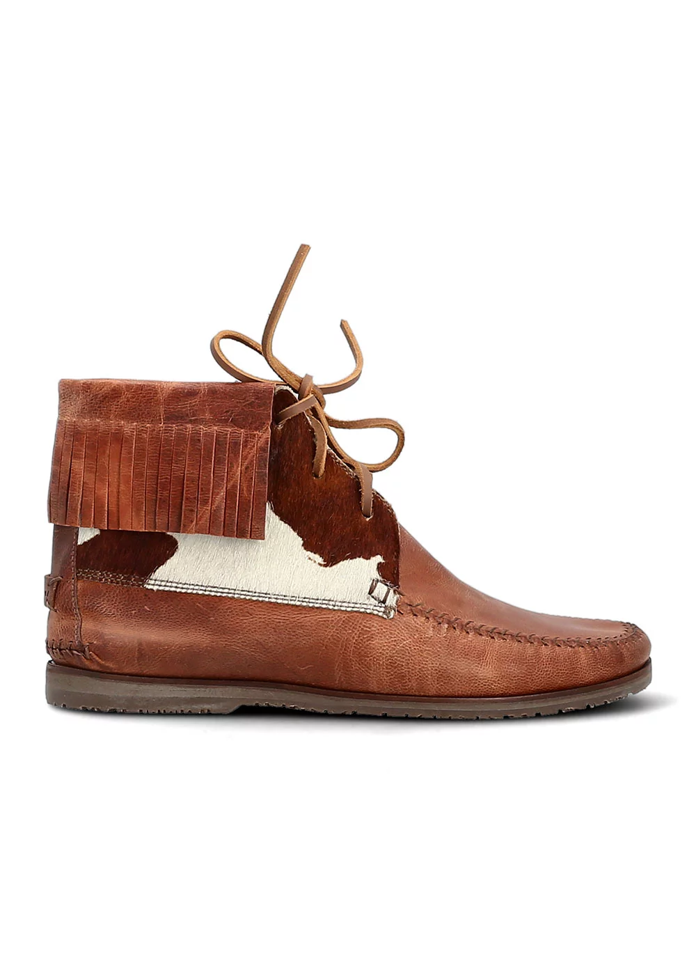 BOOTS FRINGE BOOTEE NAVAJO VACHE