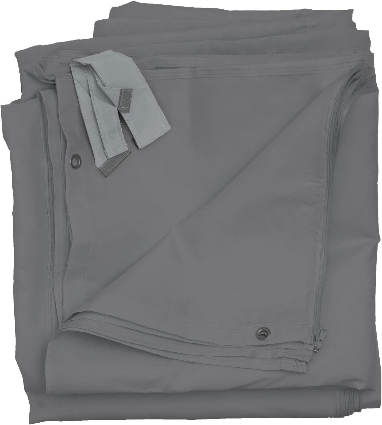 4er-Set Seitenwand für Pergola Cadiz, Ersatzseitenwand Pavillon 4x3m, Polyester - grau
