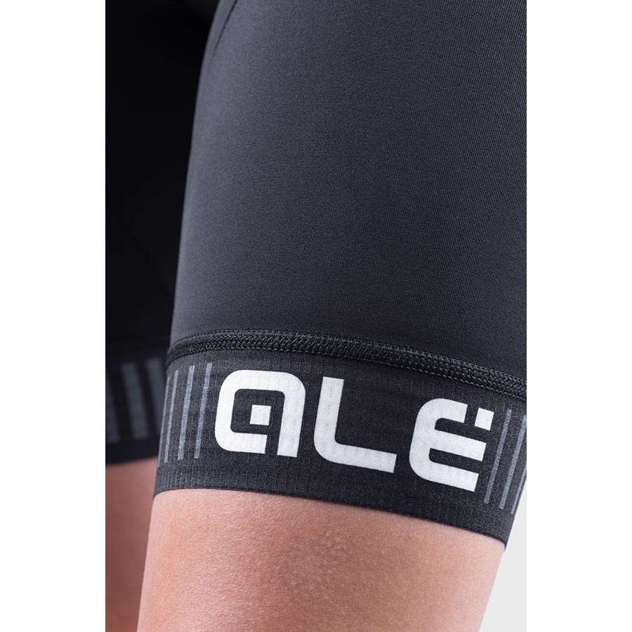 Ale Solid Traguardo Fietsbroek Kort Zwart Dames