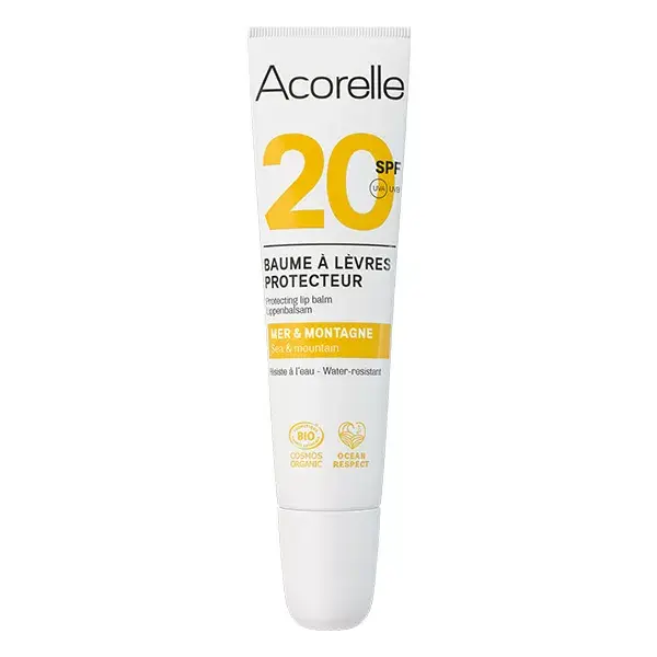 Protetor Labial Acorelle Nature com Proteção Solar FPS 20 Orgânico 10ml