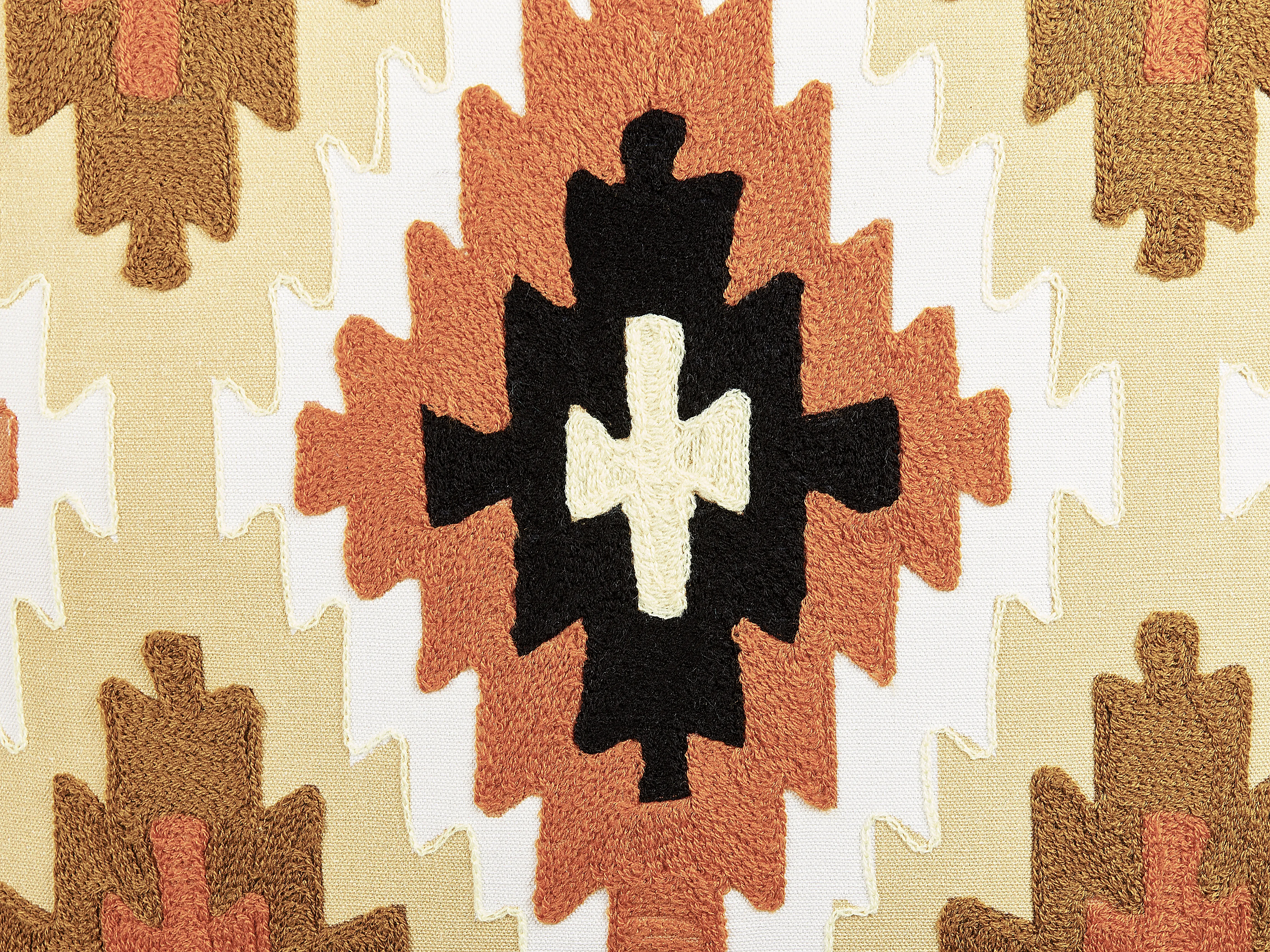 Sierkussen SERAMPORE Katoen 50 x 50 cm Meerkleurig geometrisch patroon