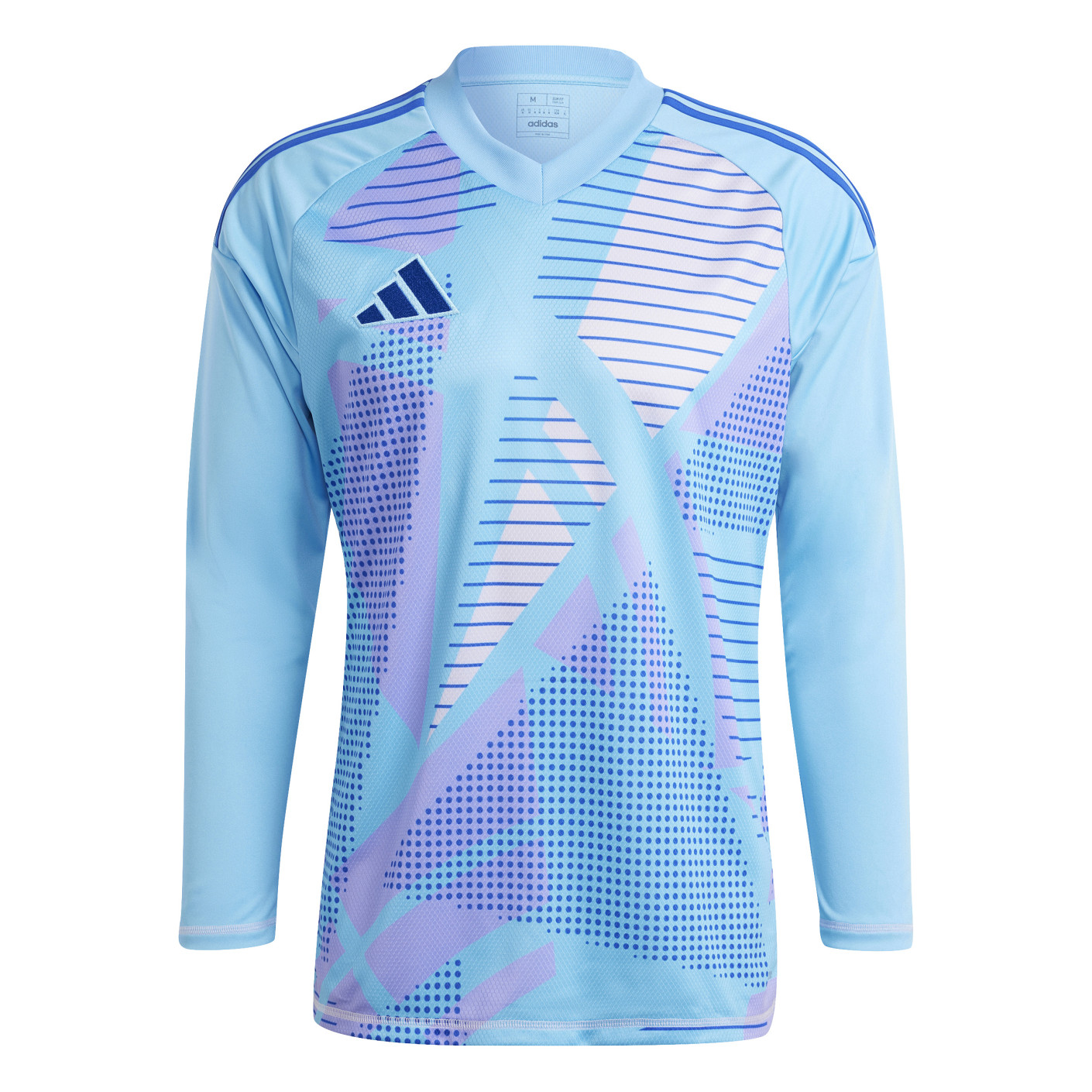 Adidas Tiro 24 Competition Keepersshirt Lange Mouwen Lichtblauw Blauw Paars