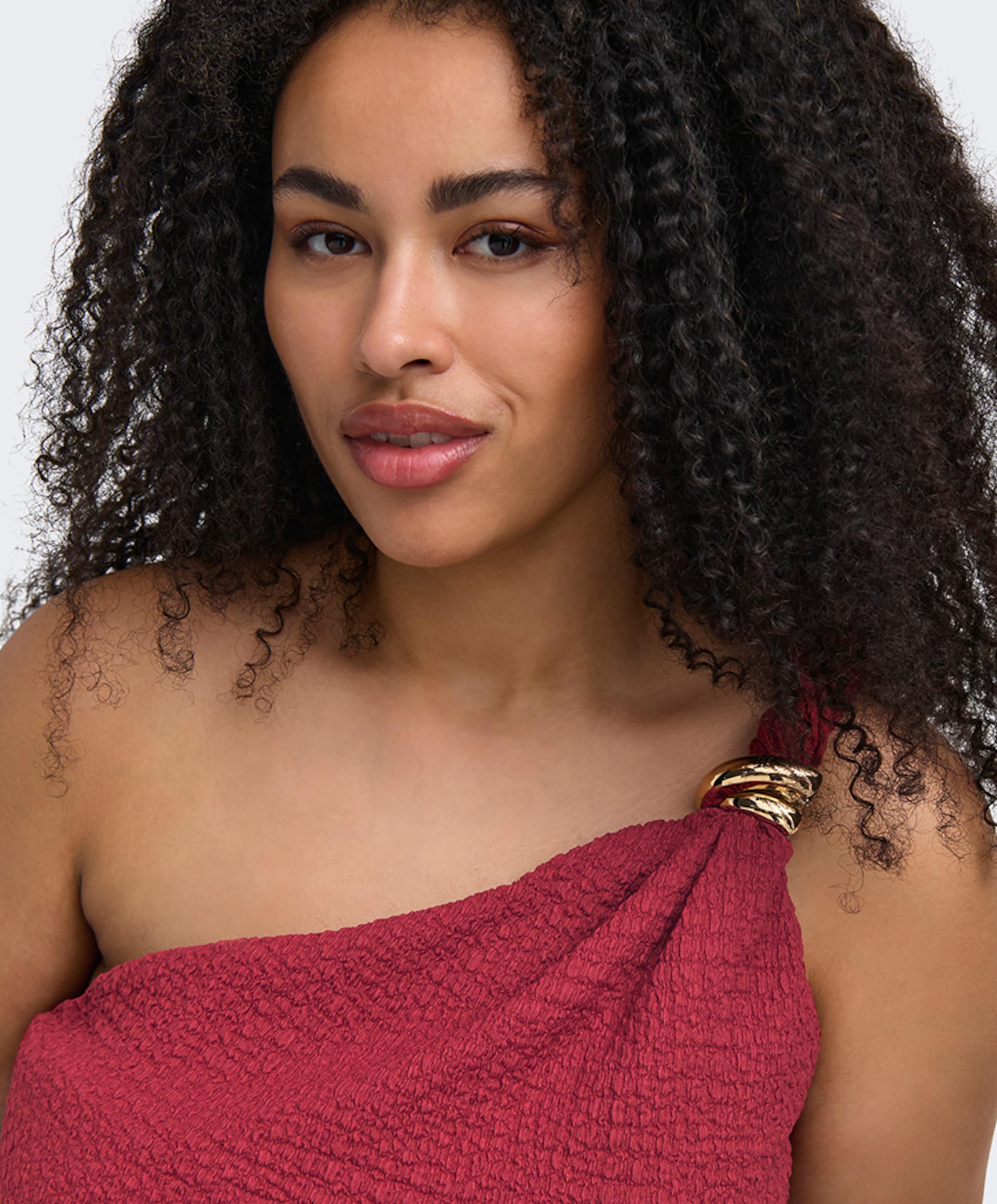 Only Carmakoma Dames top rood