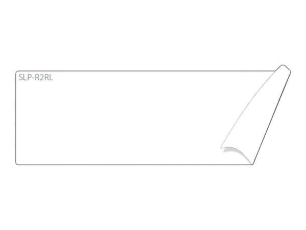 Seiko Instruments SLP-2RL - Hvit - 28 x 89 mm 260 etikett(er) (2 rull(er) x 130) adresselapper - for Smart Label Printer 100, 120, 200, 220, 240, 410