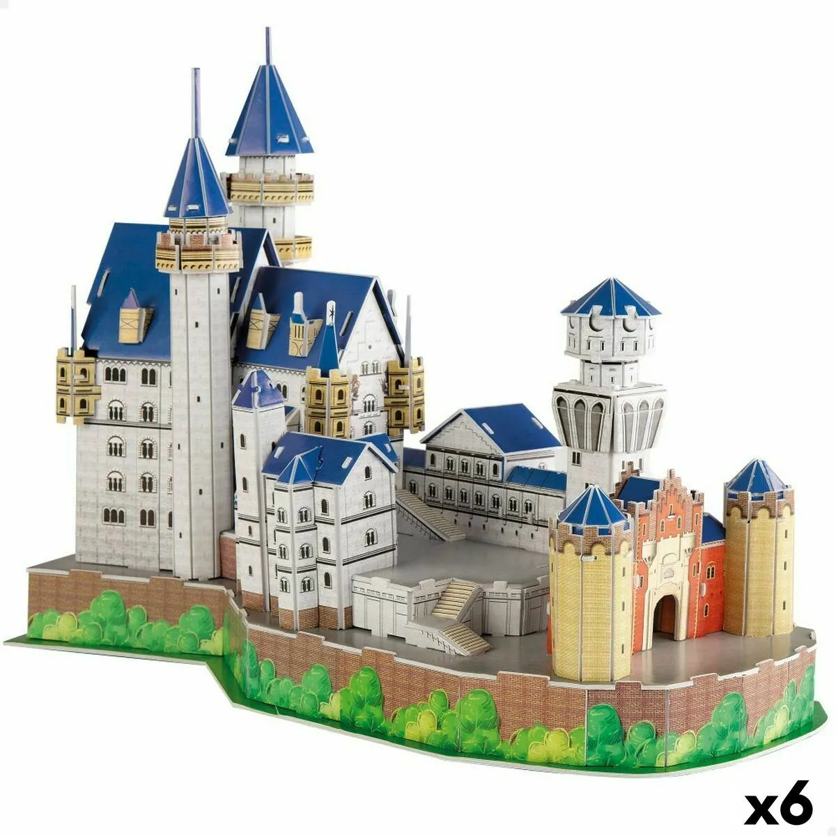 Color Baby Colorbaby New Swan Castle Puzzle 3D