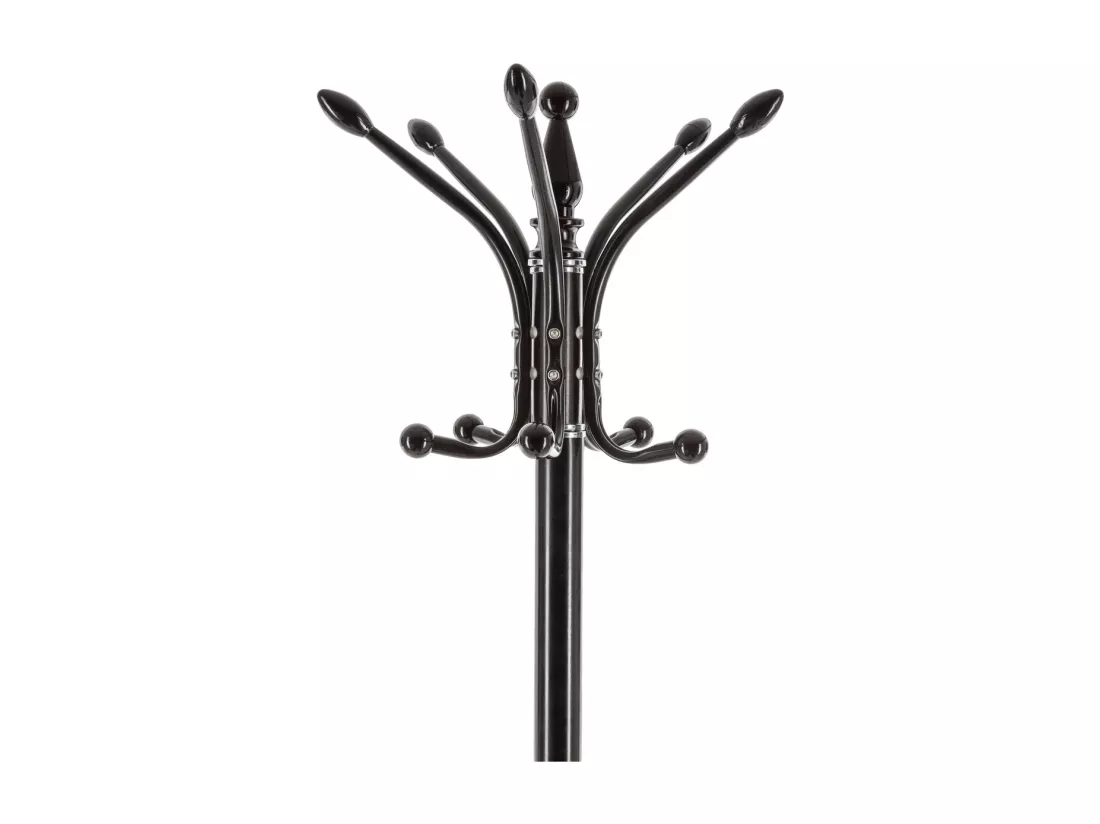 Porte-manteaux rotatif 14 Patères et Porte-parapluies en Métal et Marbre H 182 cm