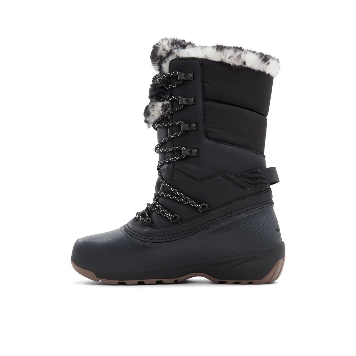 THE NORTH FACE-Shell_iv_lux-Bottes mi-mollet d'hiver - Semelle tracteur - Noir