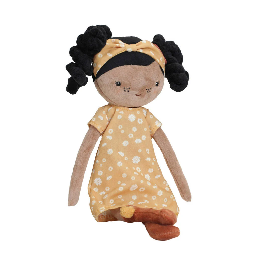 Schattig inclusief verpakkingsdoosje!knuffelpop evi lappenpop