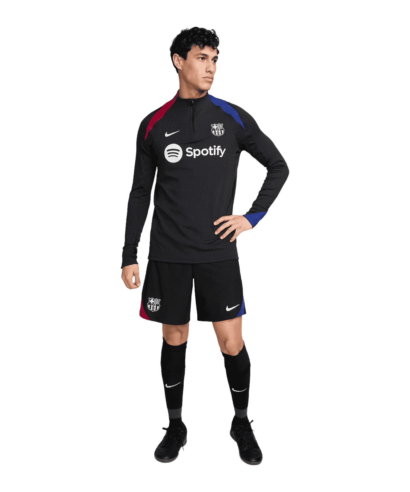 Nike FC Barcelona Strike Elite Short Schwarz F010