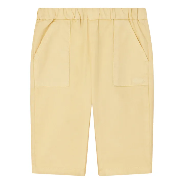 Bonpoint Pantalon Denim Thursday | Jaune pâle