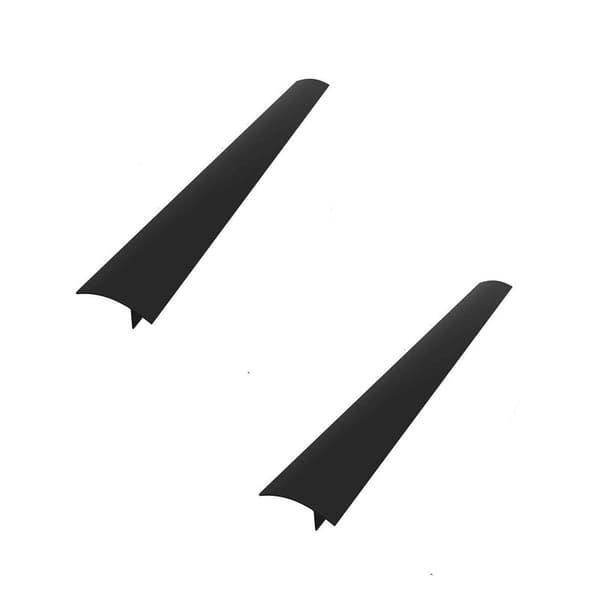 INF List som holder rent mellom komfyr og skap 61,5 cm, sort  2-pack