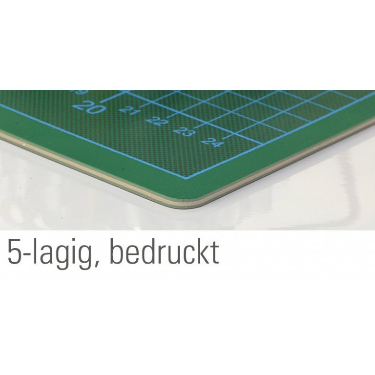 Ecobra Schneidematte Top-Qualität, grün/schwarz