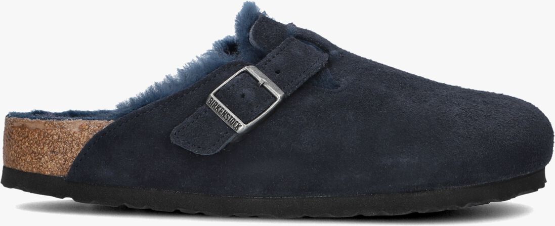 BIRKENSTOCK blauwe birkenstock instappers boston shear sue